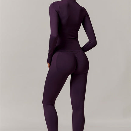 The Nova Luxe Jacket Sports Bra Leggings 3-Piece Set