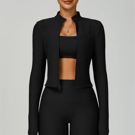 The Burst Jacket Sports Bra Leggings 3-Piece Set