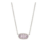 RHODIUM - PURPLE AMETHYST