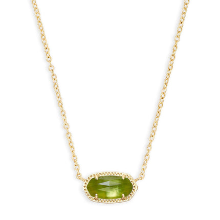 Kendra Scott Elisa Pendant Necklace - 14k Gold Plated Delicate Fashion Jewelry for Women