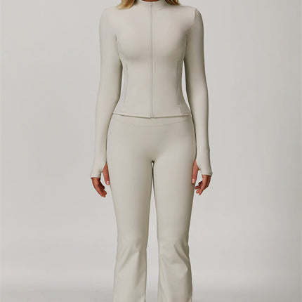 The Refresh Jacket Flared Leggings 2-Piece Set