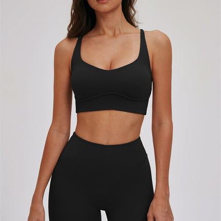 The Kinetic Cross Back Sports Bra Leggings 2-Piece Set