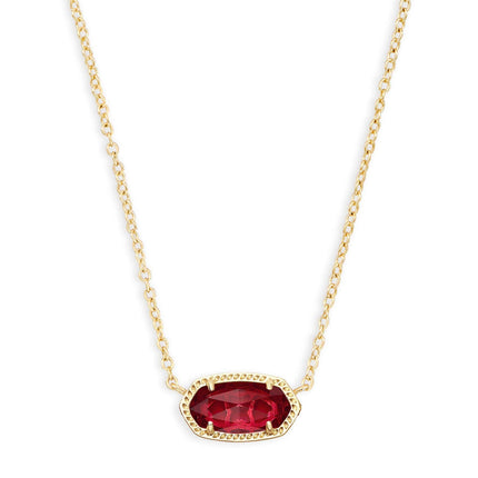 Kendra Scott Elisa Pendant Necklace - 14k Gold Plated Delicate Fashion Jewelry for Women