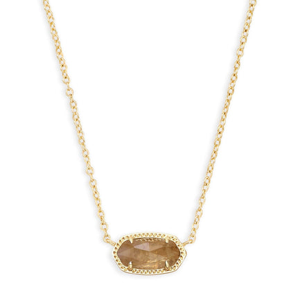 Kendra Scott Elisa Pendant Necklace - 14k Gold Plated Delicate Fashion Jewelry for Women