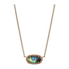 ROSE GOLD - ABALONE SHELL