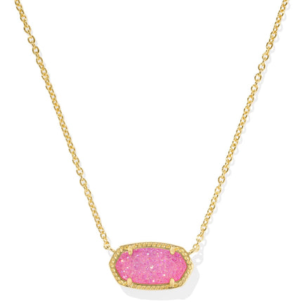 Kendra Scott Elisa Pendant Necklace - 14k Gold Plated Delicate Fashion Jewelry for Women