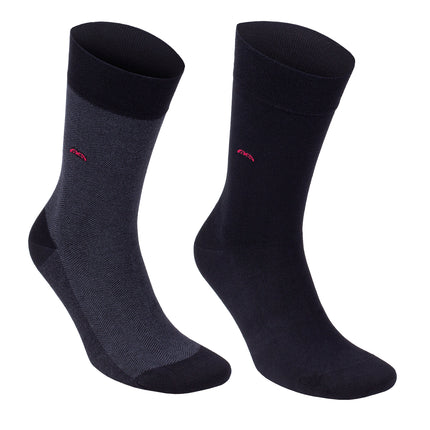 Men’s Bamboo Dress Socks 6-Pack – Assorted Colors
