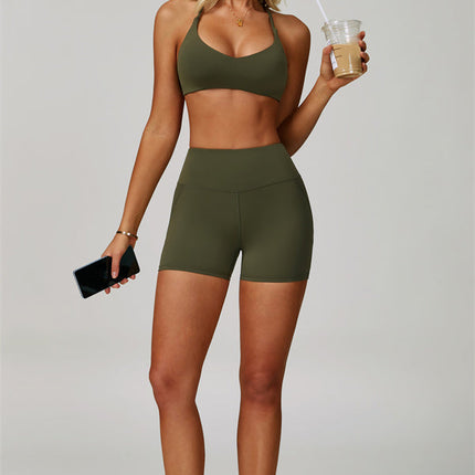 The Bold Cross Back Sports Bra