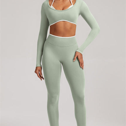 The Elevate New Long Sleeve Crop top