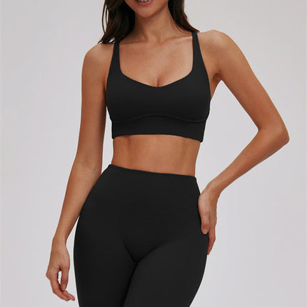 The Kinetic Cross Back Sports Bra