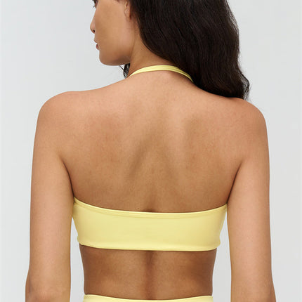 The Stride Halter Sports Bra