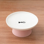 Pink / Fish bone high leg plate