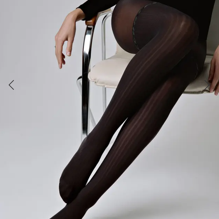 Conte Glam 40 Den - Fantasy Women's Tights with Stockings Imitation (19С-240СП)