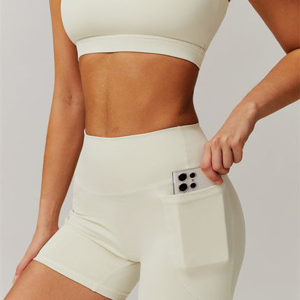 The Blissful Rose Sports Bra Shorts 2-Piece Set