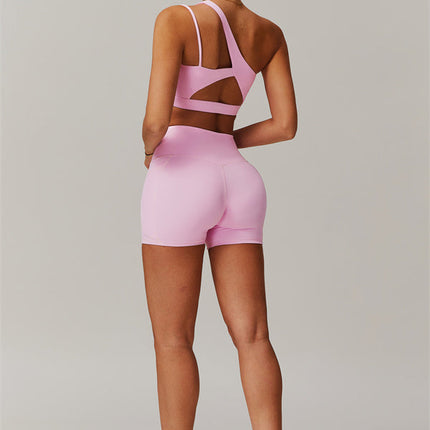 The Blissful Rose Sports Bra Shorts 2-Piece Set