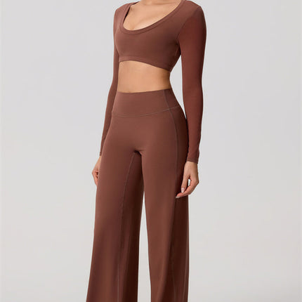The Nestle Long Sleeve Crop Top