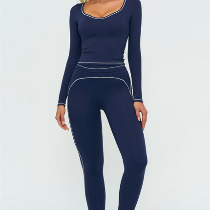 The Amara Long Sleeve T-shirt Leggings 2-Piece Set
