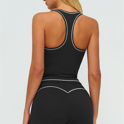 The Amara Crop Top Flared Leggings 2-Piece Set
