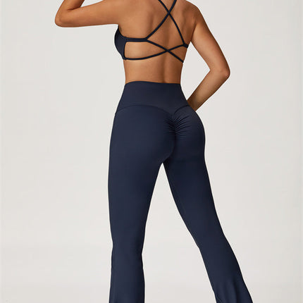 The Lily Sports Bra Flared Leggings 2-Piece Set