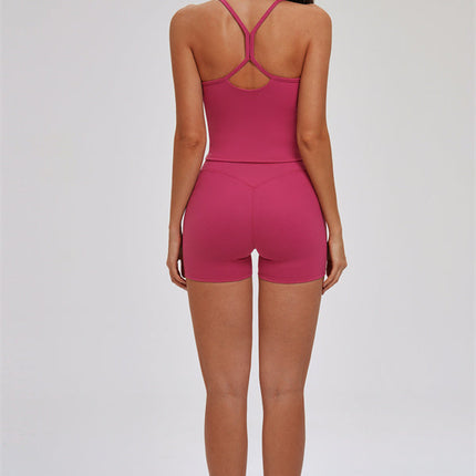 The Svelte Cross Back Tank Top
