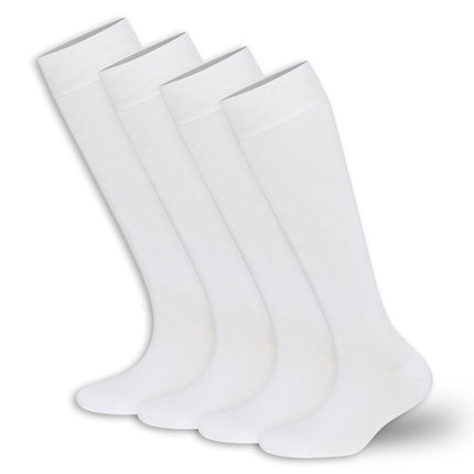 Women’s Bamboo Knee-High Socks 4-Pack – Soft & Breathable