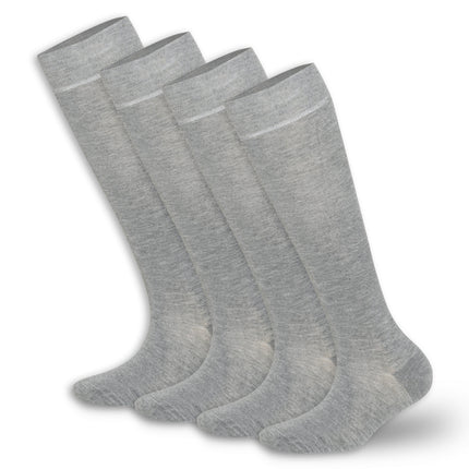 Women’s Bamboo Knee-High Socks 4-Pack – Soft & Breathable