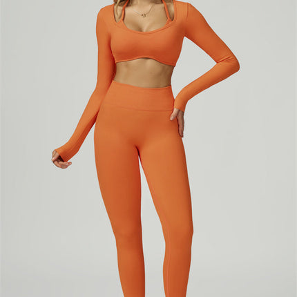 The Prime Long Sleeve Crop Top