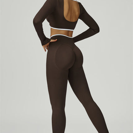 The Prime Line Long Sleeve Crop Top