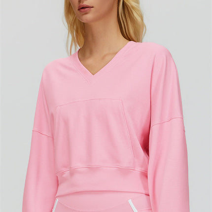 The Whisper V-Neck Hoodie