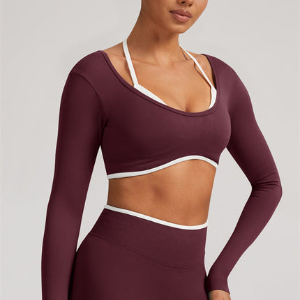 The Elevate Long Sleeve Crop top