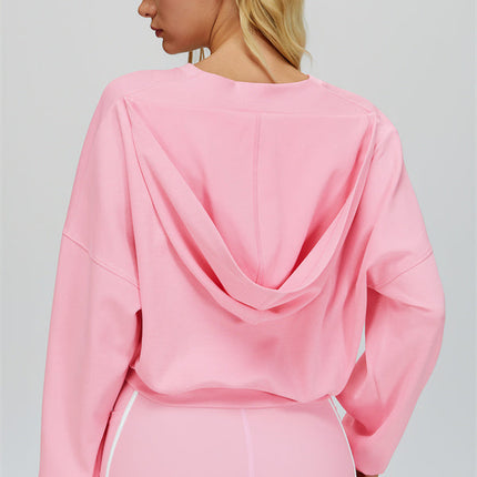 The Whisper V-Neck Hoodie