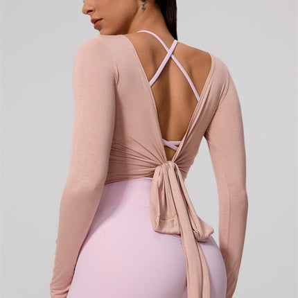 The Lively Long Sleeve Crop Top