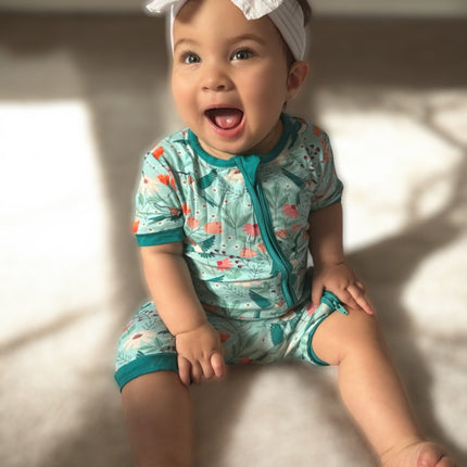 Hummingbird Bloom (Romper)