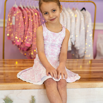 LuxeBloom Skort - Pretty in Pink