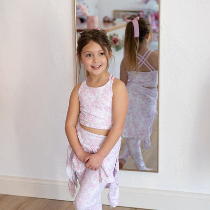 LuxeBloom Legging - Pretty in Pink