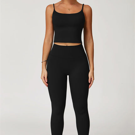 The Agile Crop Top Leggings 2-Piece Set