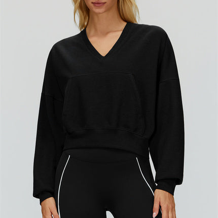 The Whisper V-Neck Hoodie