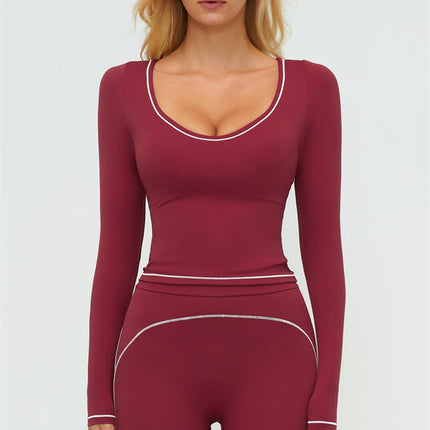 The Amara Long Sleeve T-shirt Leggings 2-Piece Set