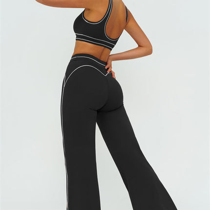 The Amara Sports Bra Flared Leggings 2-Piece Set