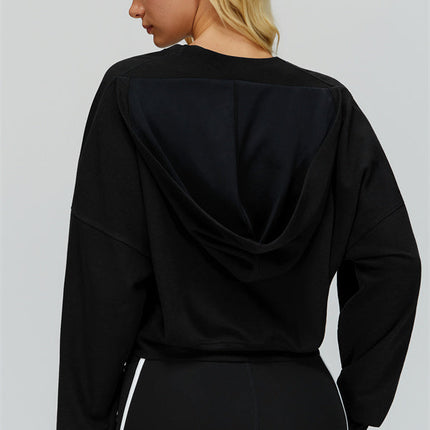 The Whisper V-Neck Hoodie