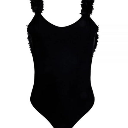 Backless Petal Strap Parent-Child Swimsuit