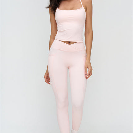 The BoldFit Crop Top Leggings 2-Piece Set