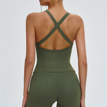 The Slate X-Back Top