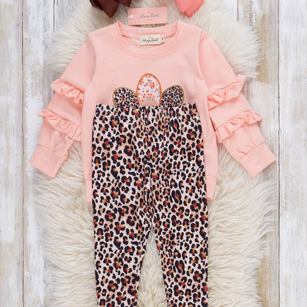 Feathered & Fabulous Ruffle Outfit: XXS(12/18mos)