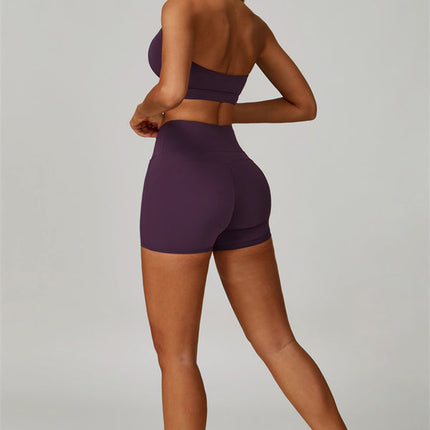 The Bold Halter Sports Bra Shorts 2-Piece Set