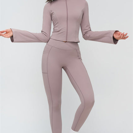 The BoldFit Jacket Leggings 2-Piece Set