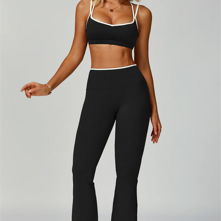 The Quest Sports Bra Flared Leggings 2-Piece Set