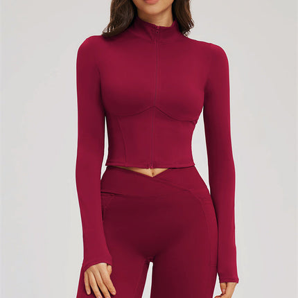 The Sizzle Zip Jacket Flared Leggings 2-Piece Set