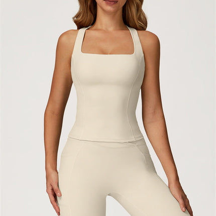 The Glacier Crop Tank Leggings 2-Piece Set