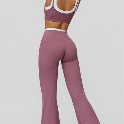 The Canyon Sports Bra Flared Leggings 2-Piece Set